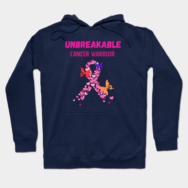 Stronger than cancer Hoodie by smkworld